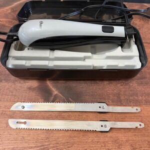 Oster Electric Knife Set with Storage Case Black Grey FPSTEK2020 100W